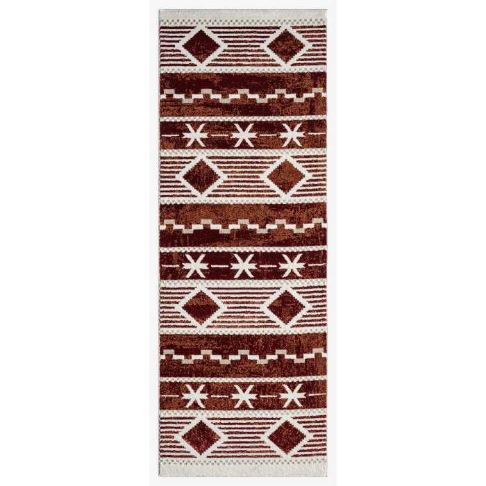 United Weavers Stratton Burgundy 675-71534 2 ft. 7 in. X 7 ft. 2 in. Rectangle Rug