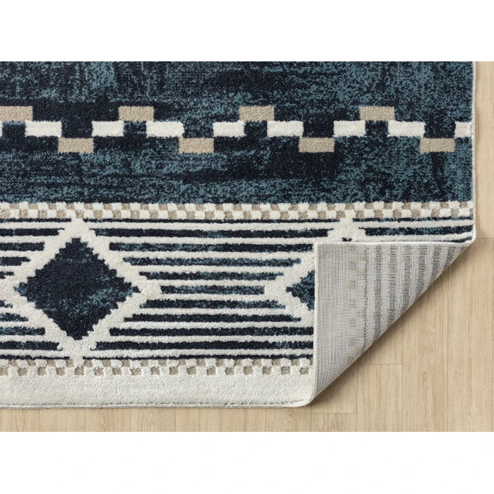 United Weavers Stratton Navy 675-71564 9 ft. 10 in. X 13 ft. 2 in. Rectangle Rug