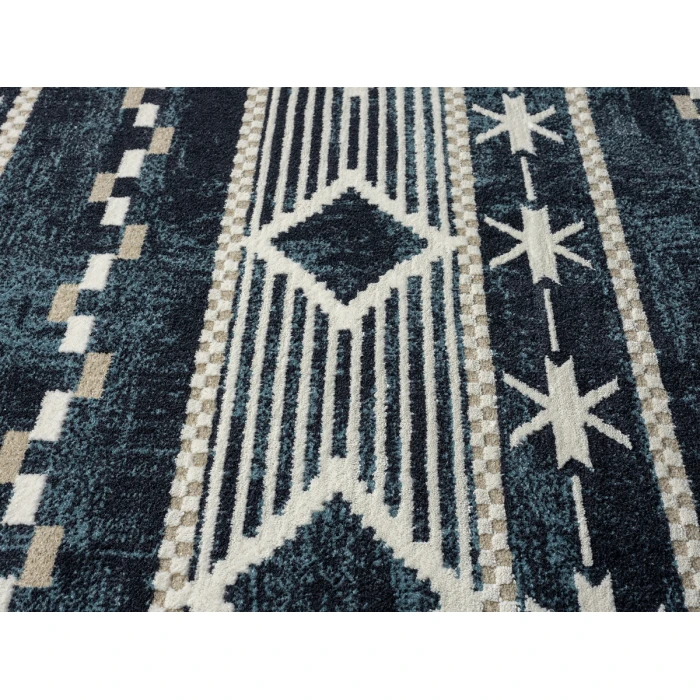 United Weavers Stratton Navy 675-71564 9 ft. 10 in. X 13 ft. 2 in. Rectangle Rug