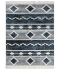 United Weavers Stratton Navy 675-71564 5 ft. 3 in. X 7 ft. 2 in. Rectangle Rug