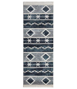 United Weavers Stratton Navy 675-71564 2 ft. 7 in. X 7 ft. 2 in. Rectangle Rug