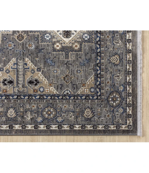 United Weavers Hudson Grey 680-50172 5 ft. 3 in. X 7 ft. 2 in. Rectangle Rug