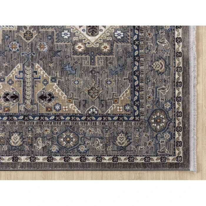 United Weavers Hudson Grey 680-50172 2 ft. 7 in. X 7 ft. 2 in. Rectangle Rug