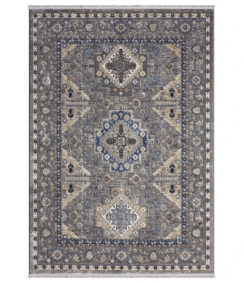 United Weavers Hudson Grey 680-50172 5 ft. 3 in. X 7 ft. 2 in. Rectangle Rug