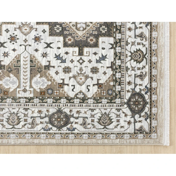 United Weavers Hudson Cream 680-50190 9 ft. 10 in. X 13 ft. 2 in. Rectangle Rug
