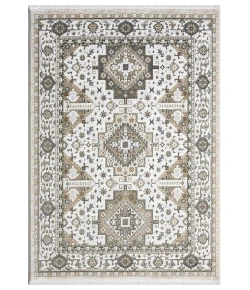 United Weavers Hudson Cream 680-50190 5 ft. 3 in. X 7 ft. 2 in. Rectangle Rug
