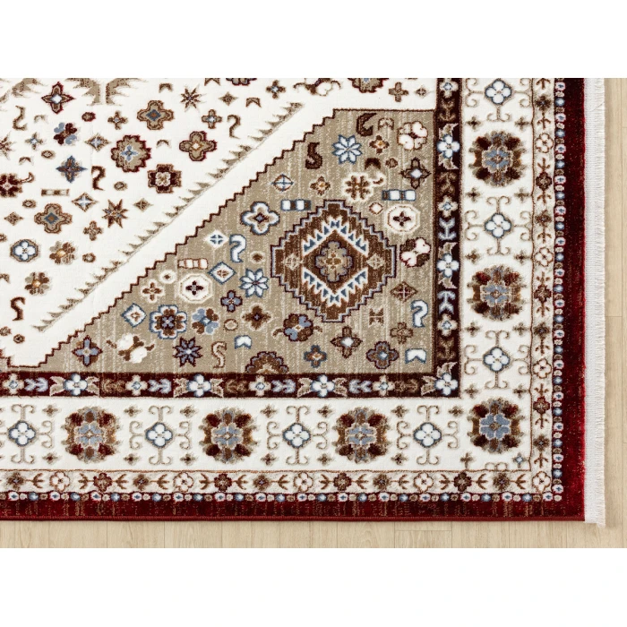 United Weavers Hudson Burgundy 680-50234 2 ft. 7 in. X 7 ft. 2 in. Rectangle Rug
