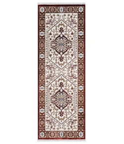 United Weavers Hudson Burgundy 680-50234 2 ft. 7 in. X 7 ft. 2 in. Rectangle Rug