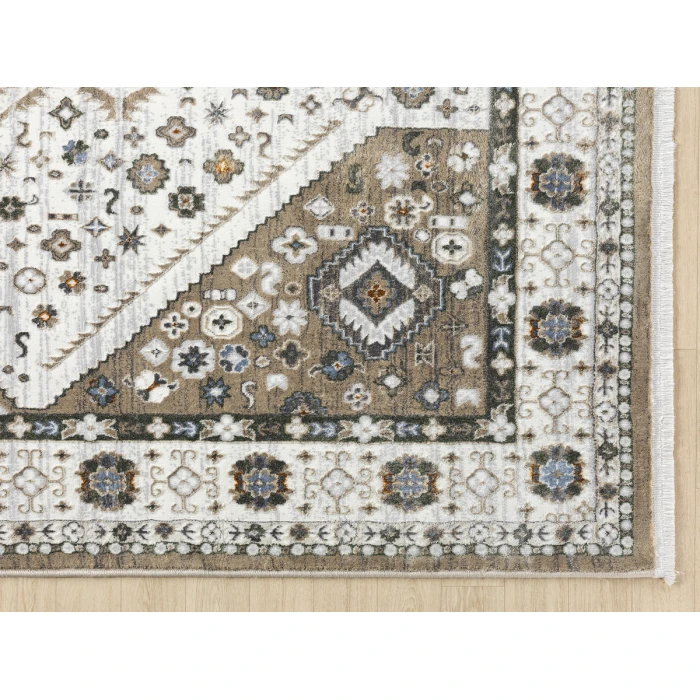 United Weavers Hudson Cream 680-50290 2 ft. 7 in. X 7 ft. 2 in. Rectangle Rug