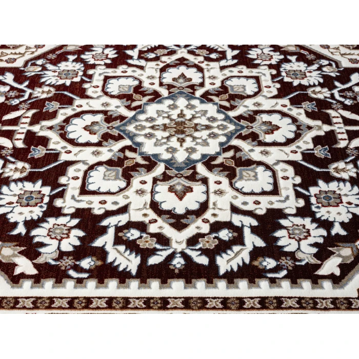 United Weavers Hudson Burgundy 680-50334 1 ft. 10 in. X 3 ft. Rectangle Rug