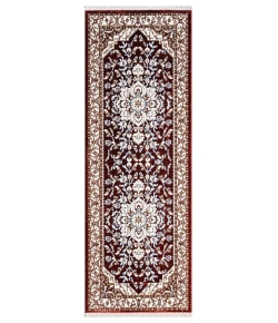 United Weavers Hudson Burgundy 680-50334 2 ft. 7 in. X 7 ft. 2 in. Rectangle Rug