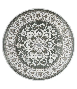 United Weavers Hudson Green 680-50345 7 ft. 11 in. X 7 ft. 11 in. Round Rug