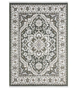 United Weavers Hudson Green 680-50345 5 ft. 3 in. X 7 ft. 2 in. Rectangle Rug