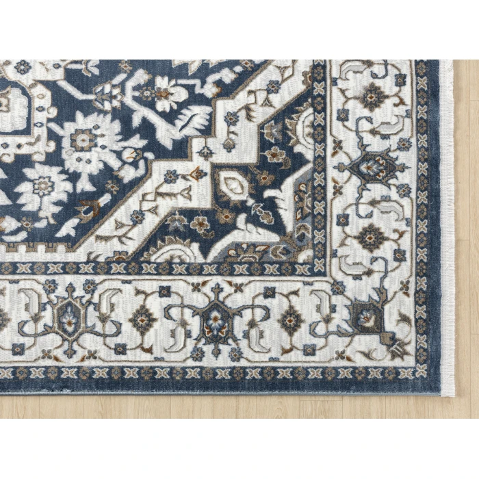 United Weavers Hudson Blue 680-50360 1 ft. 10 in. X 3 ft. Rectangle Rug