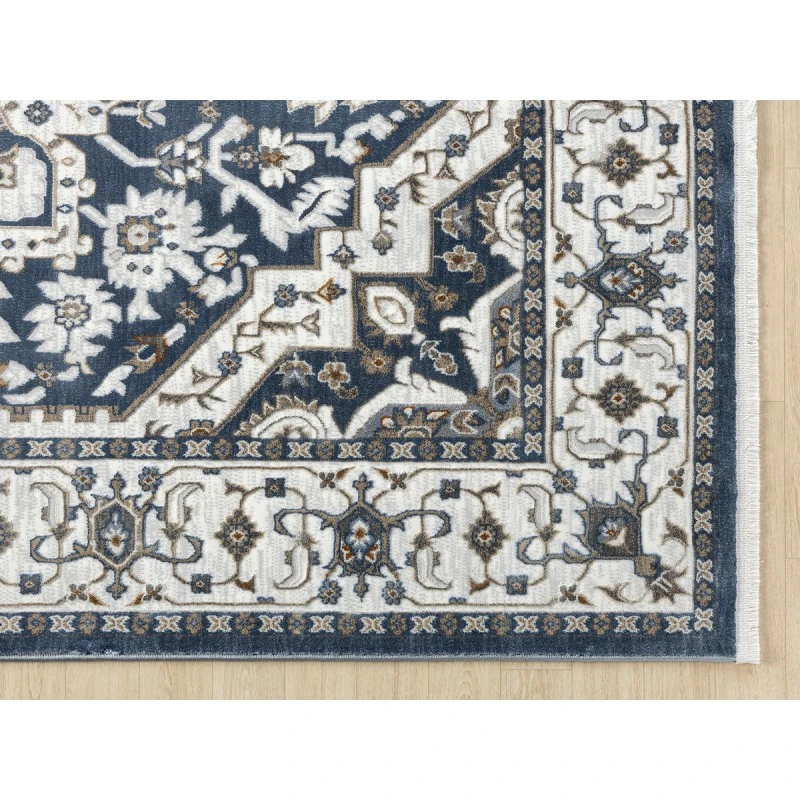 United Weavers Hudson Blue 680-50360 2 ft. 7 in. X 7 ft. 2 in. Rectangle Rug