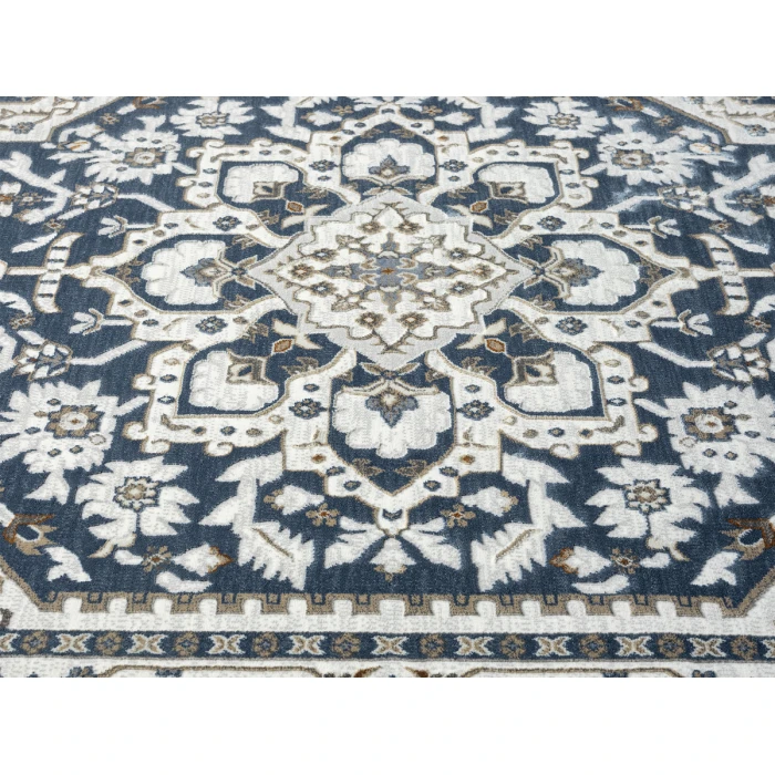 United Weavers Hudson Blue 680-50360 1 ft. 10 in. X 3 ft. Rectangle Rug