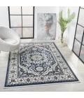 United Weavers Hudson Blue 680-50360 7 ft. 10 in. X 10 ft. 6 in. Rectangle Rug