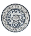 United Weavers Hudson Blue 680-50360 7 ft. 11 in. X 7 ft. 11 in. Round Rug