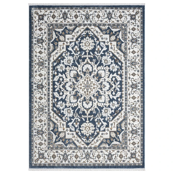 United Weavers Hudson Blue 680-50360 1 ft. 10 in. X 3 ft. Rectangle Rug