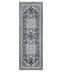 United Weavers Hudson Blue 680-50360 2 ft. 7 in. X 7 ft. 2 in. Rectangle Rug