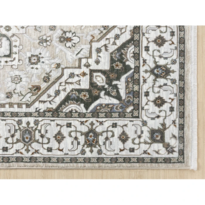 United Weavers Hudson Cream 680-50390 1 ft. 10 in. X 3 ft. Rectangle Rug