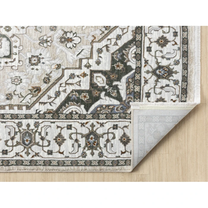 United Weavers Hudson Cream 680-50390 1 ft. 10 in. X 3 ft. Rectangle Rug