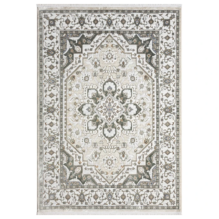 United Weavers Hudson Cream 680-50390 1 ft. 10 in. X 3 ft. Rectangle Rug