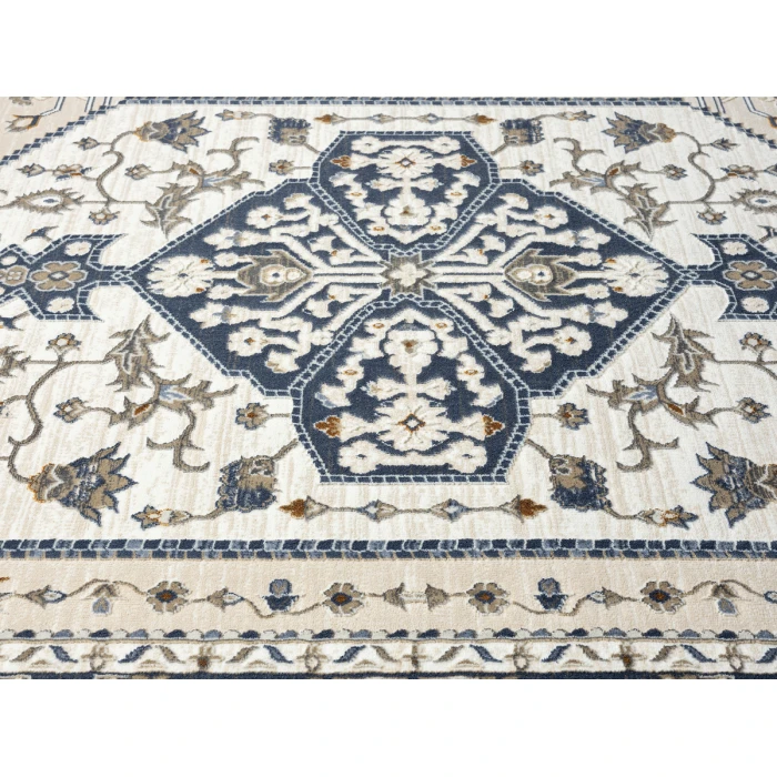 United Weavers Hudson Blue 680-50460 7 ft. 10 in. X 10 ft. 6 in. Rectangle Rug