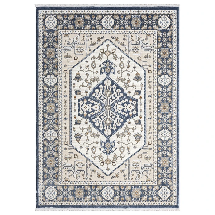 United Weavers Hudson Blue 680-50460 7 ft. 10 in. X 10 ft. 6 in. Rectangle Rug