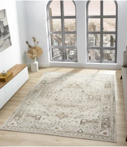 United Weavers Lexington Beige 720 95002 24 1ft. 10in. x 3ft. Rect. Rug