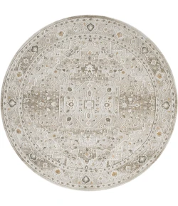 United Weavers Lexington Beige 720 95002 88R 7ft. 11in. x 7ft. 11in. Round Rug