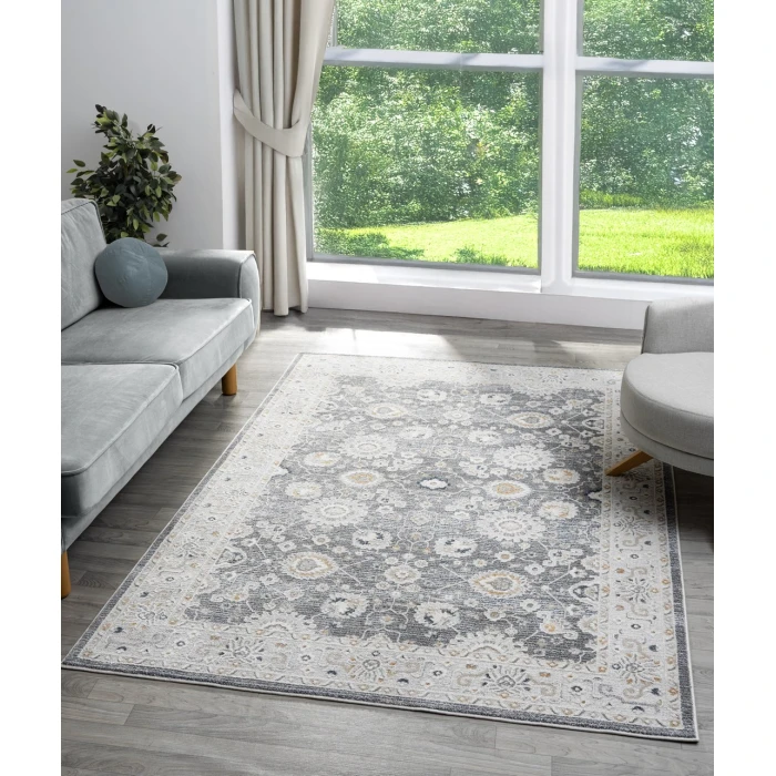 United Weavers Lexington Grey 720 95006 1215 12ft. 6 x 15ft. Rect. Rug