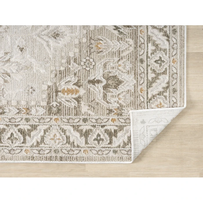 United Weavers Lexington Beige 720 95008 88R 7ft. 11in. x 7ft. 11in. Round Rug