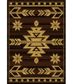 United Weavers Affinity 00150 Teton Brown Area Rug 5 Ft. 3 X 7 Ft. 2 Rectangle