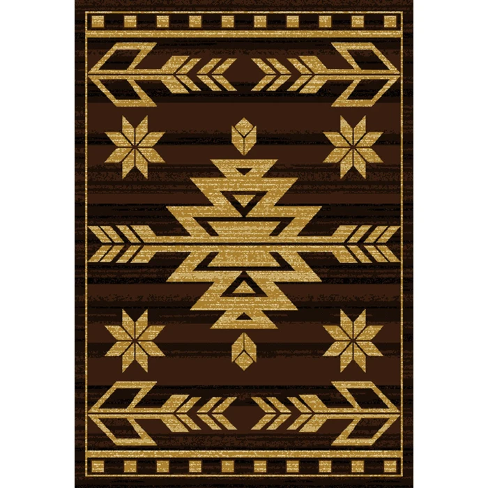 United Weavers Affinity Teton-Brown-5x7 Rug