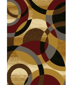 United Weavers Affinity 00918 Ricochet Gold Area Rug 7 Ft. 10 X 10 Ft. 6 Rectangle