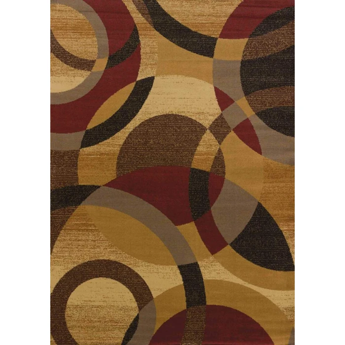United Weavers of America AFFINITY-RICOCHET-GOLD-28-00918 Area Rug