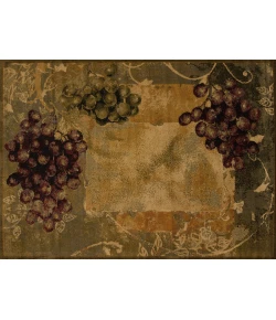 United Weavers Affinity Green 750-1745 5 ft. 3 in. X 7 ft. 2 in. Rectangle Rug