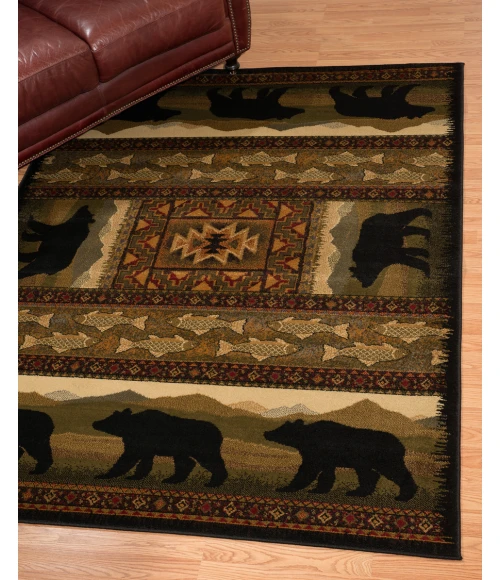 United Weavers Affinity Lodge 750-1943 1 ft. 10 in. X 3 ft. Rectangle Rug