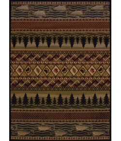 United Weavers Affinity Lodge 750-3943 1 ft. 10 in. X 3 ft. Rectangle Rug