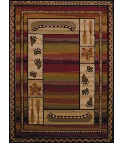 United Weavers Affinity 04043 Canoe Sunset Area Rug 7 Ft. 10 X 10 Ft. 6 Rectangle