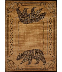 United Weavers Affinity 05618 Bear Cave Gold Area Rug 7 Ft. 10 X 10 Ft. 6 Rectangle