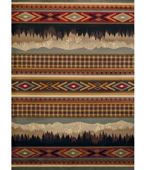 United Weavers of America AFFINITY-SPRING-MOUNTAIN-MULT-912-06175 Area Rug