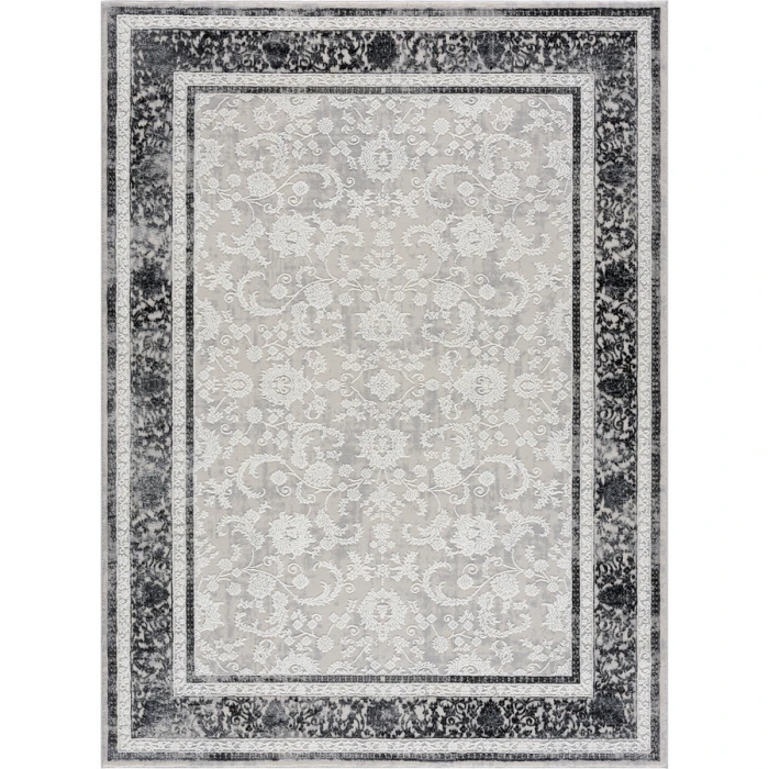 United Weavers Reserve Grey 770-30172 5 ft. 3 in. X 7 ft. 2 in. Rectangle Rug