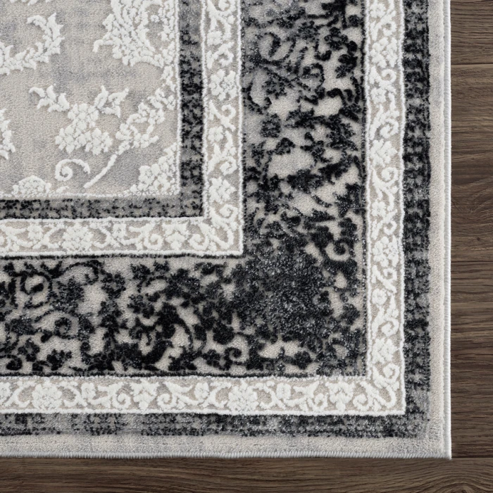 United Weavers Reserve Grey 770-30172 5 ft. 3 in. X 7 ft. 2 in. Rectangle Rug