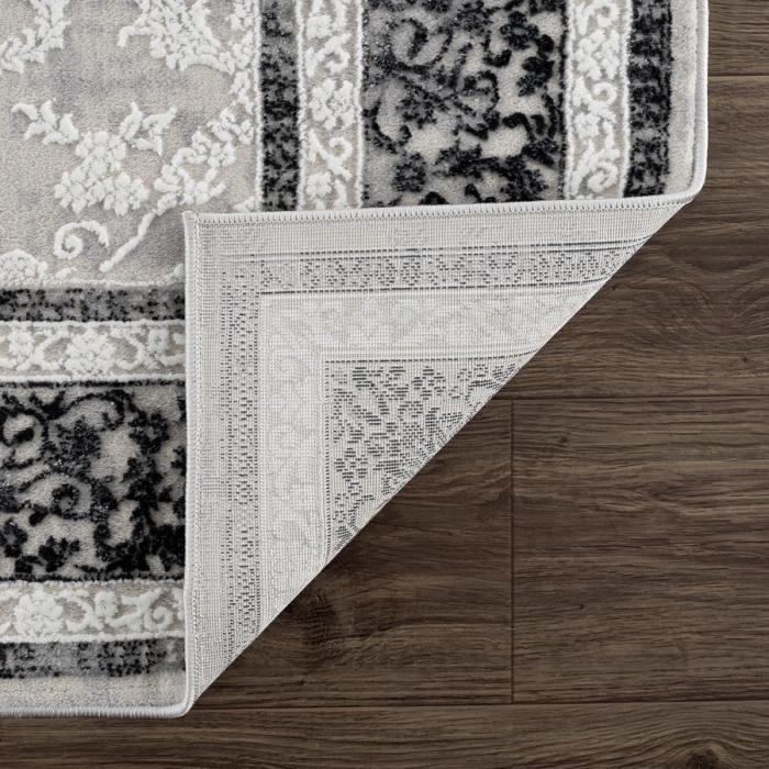 United Weavers Reserve Grey 770-30172 5 ft. 3 in. X 7 ft. 2 in. Rectangle Rug