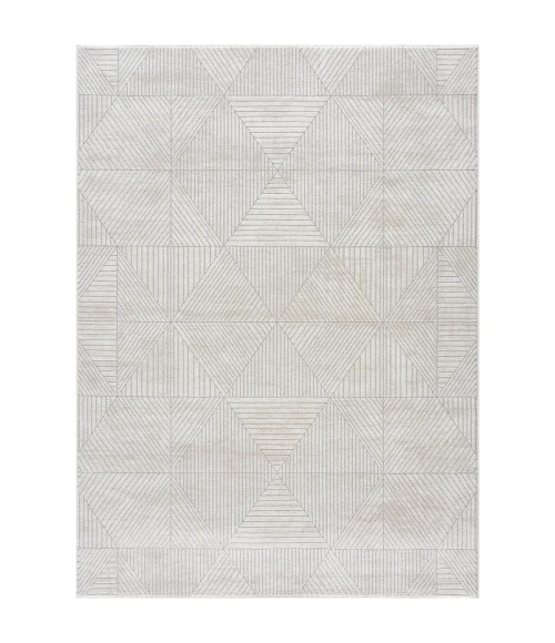 United Weavers Reserve White 770-30399 5 ft. 3 in. X 7 ft. 2 in. Rectangle Rug