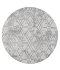 United Weavers Reserve Grey 770-30472 7 ft. 11 in. X 7 ft. 11 in. Round Rug