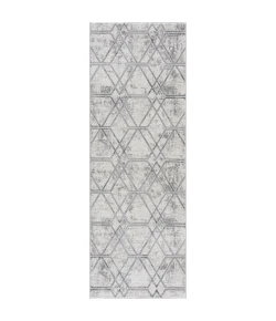 United Weavers Reserve Grey 770-30472 2 ft. 7 in. X 7 ft. 2 in. Rectangle Rug
