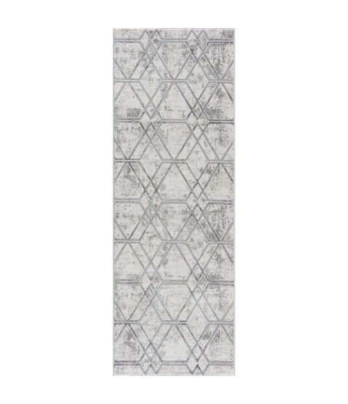 United Weavers Reserve Grey 770-30472 2 ft. 7 in. X 7 ft. 2 in. Rectangle Rug